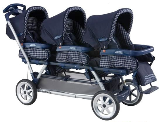 triplet infant stroller